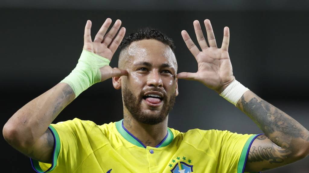 Neymar, nunmehr alleiniger Rekordtorschütze in Brasiliens Nationalteam