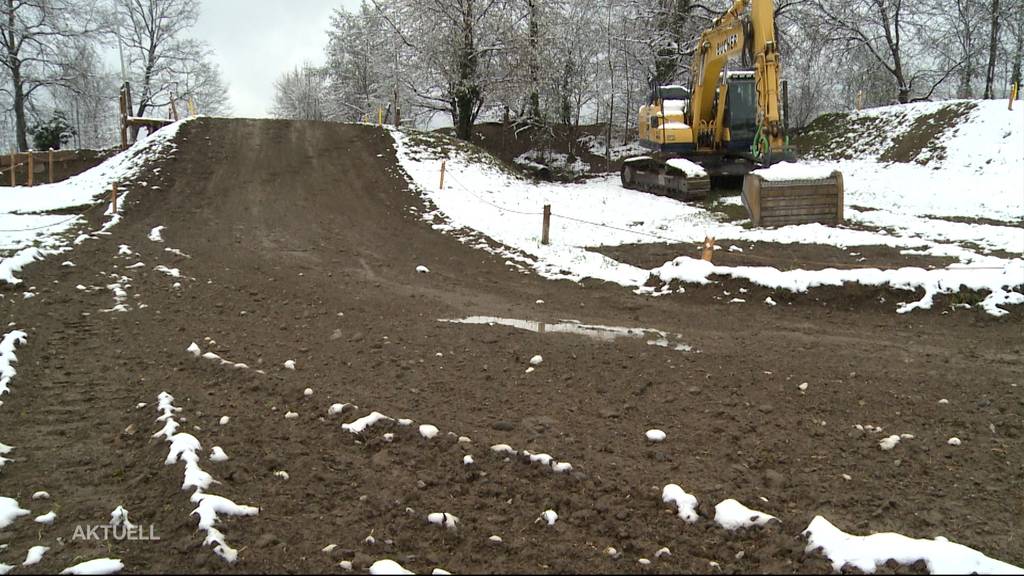 Aufgrund des Schneefalls wird das Motocross in Wohlen abgesagt