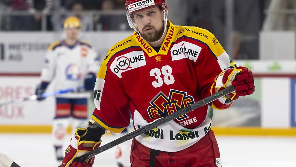 Rihards Bukarts kam auf elf Einsätze mit dem EHC Biel