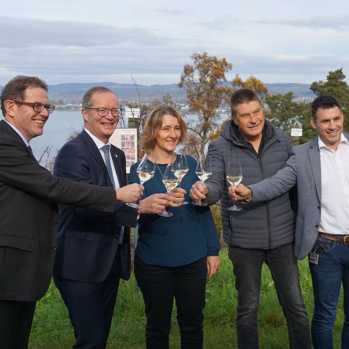 Im Thurgau wird neu mit Staatswein angestossen