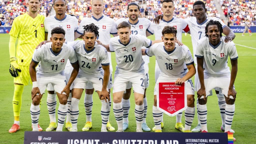 Die Schweizer Startelf für das Testspiel im Juni gegen die USA