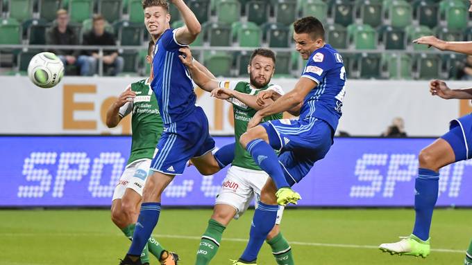 FCL siegt endlich wieder einmal in St. Gallen