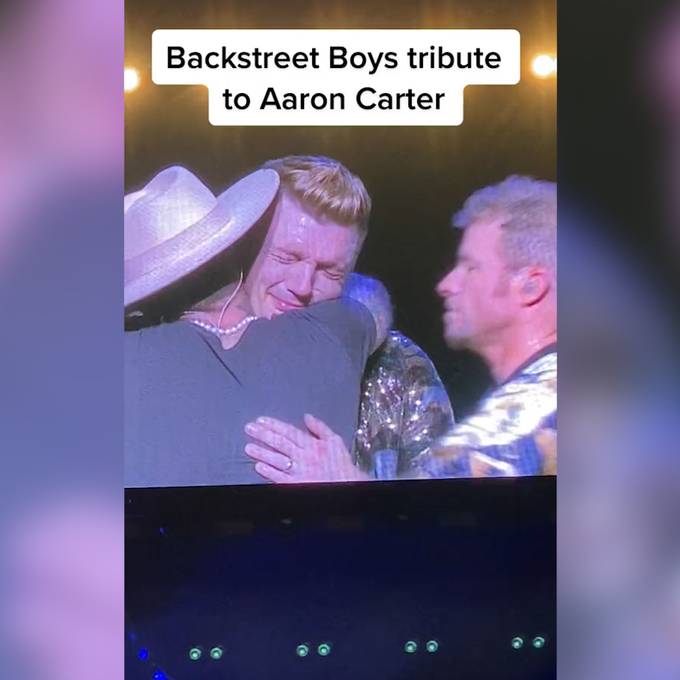 Backstreet Boys trauern bei Konzert in London um verstorbenen Aaron Carter