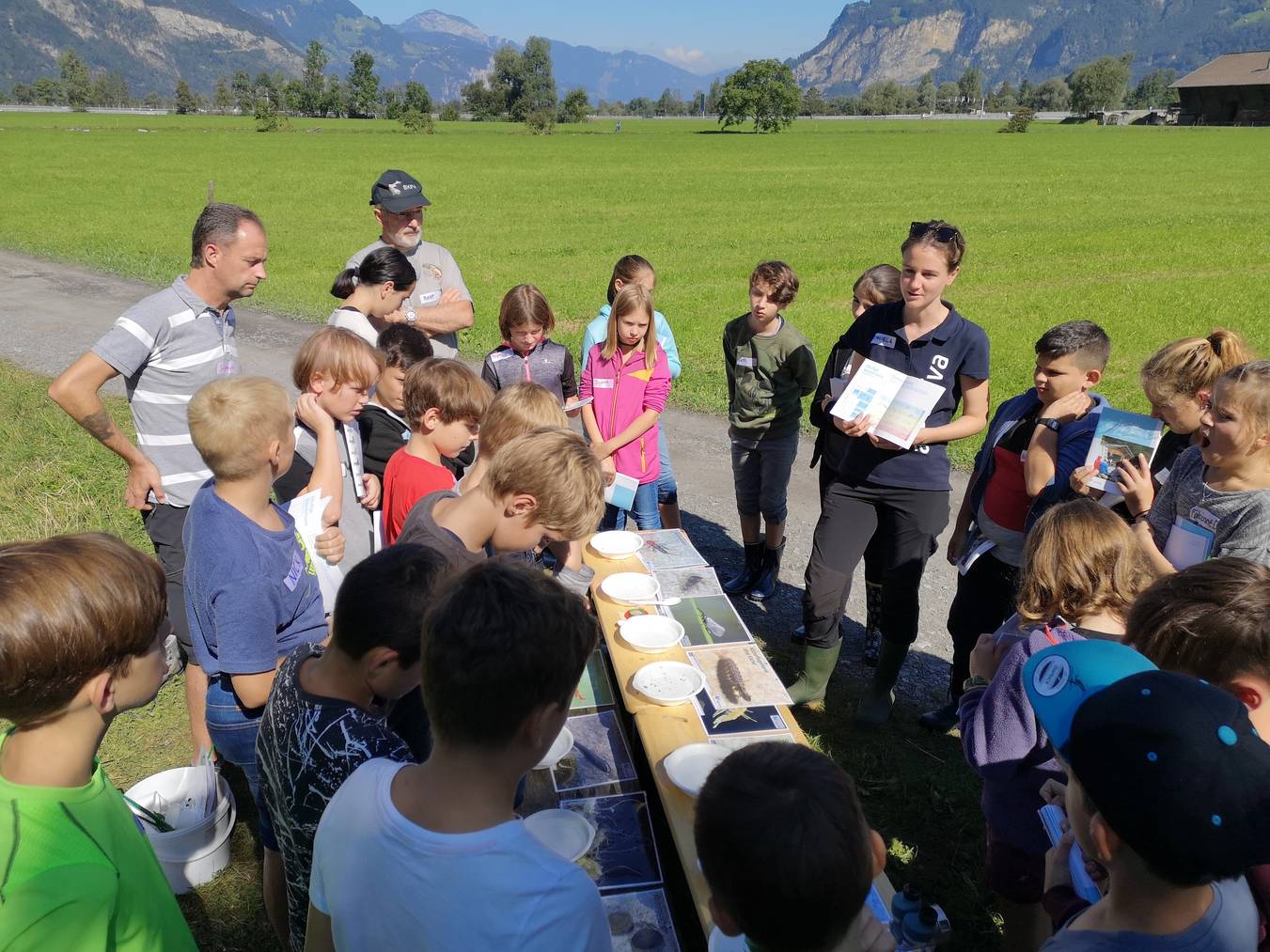 Fischer machen Schule. Urner Schüler entdecken eine unbekannte Welt unter dem Wasserspiegel