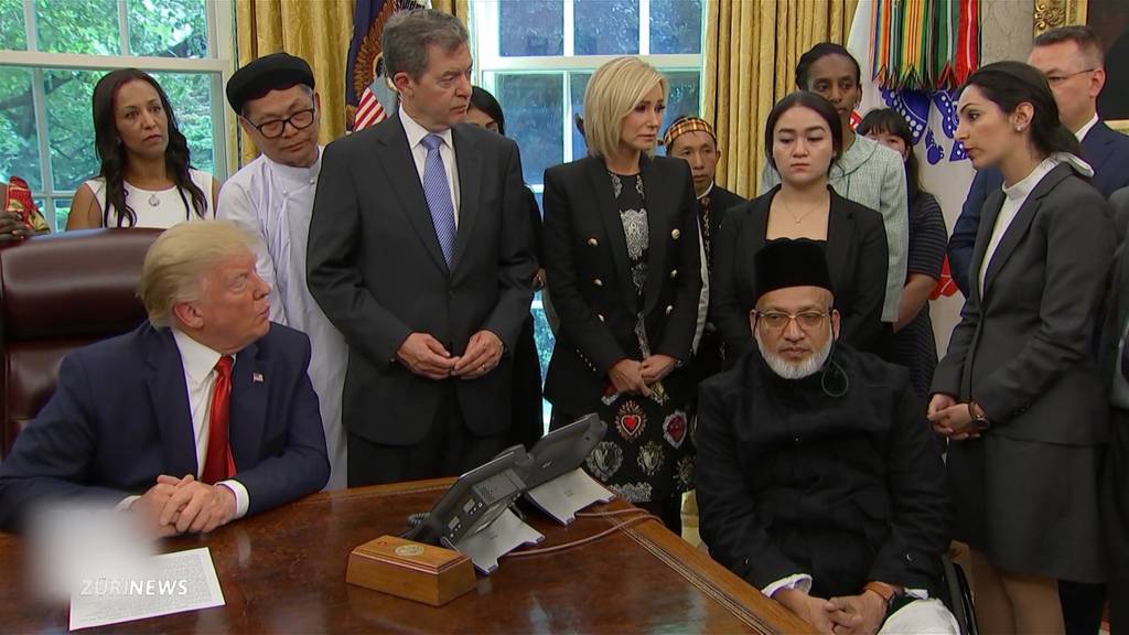 Menschenrechtlerin aus dem Aargau zu Besuch bei Donald Trump