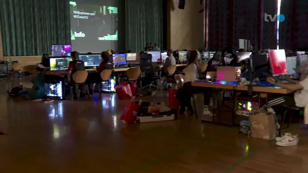 «Wie am Openair»: 200 Gamer mieten Saal in Arbon und zocken vier Tage