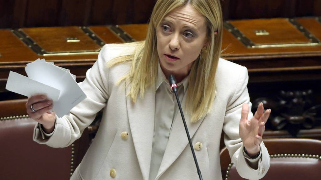 ARCHIV - Giorgia Meloni, Ministerpräsidentin von Italien. Foto: Marco Iacobucci/IPA via ZUMA Press/dpa