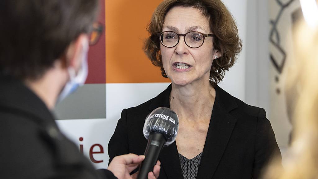 Monika Rühl, Direktorin des Wirtschaftsdachverbands Economiesuisse, unterstützt mit einem breit abgestützten Komitee das revidierte CO2-Gesetz. (Archivbild)
