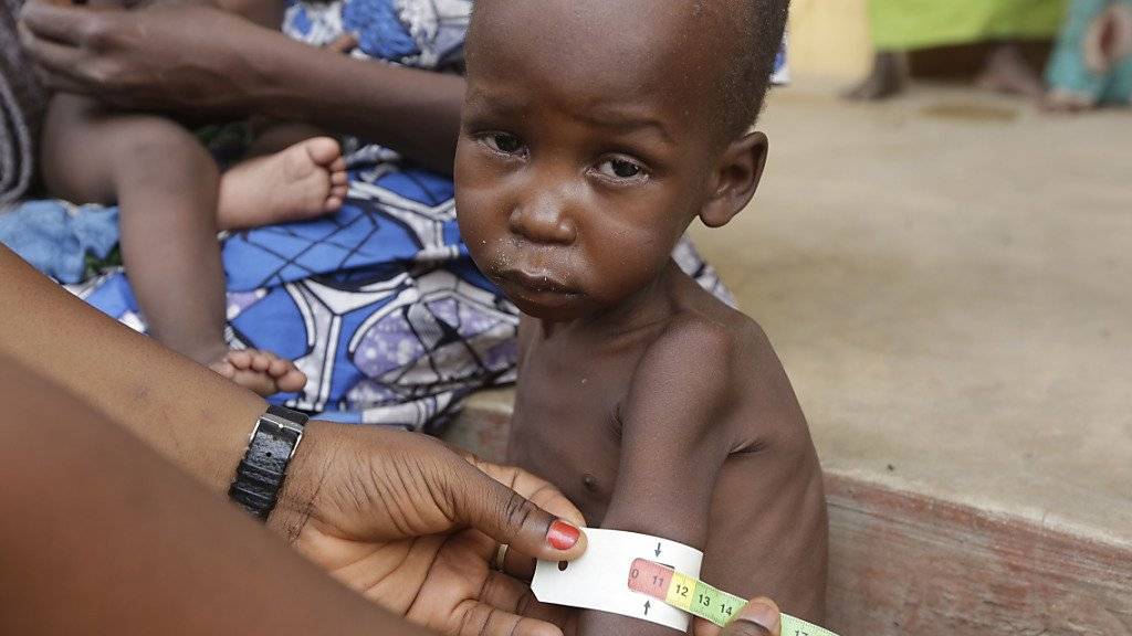 UNICEF schlägt Alarm: In Nigeria ist die Ernährungssituation für 244'000 Kinder kritisch. (Archivbild)