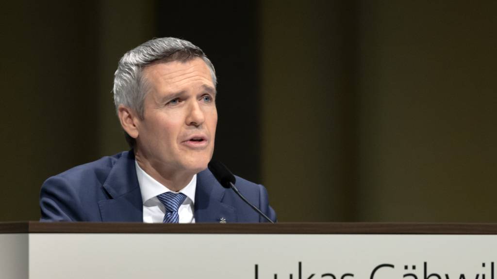 Der langjährige Manager Lukas Gähwiler gibt seinen Posten als Vize-Verwaltungsratspräsident der UBS per April 2026 ab. (Archivbild)