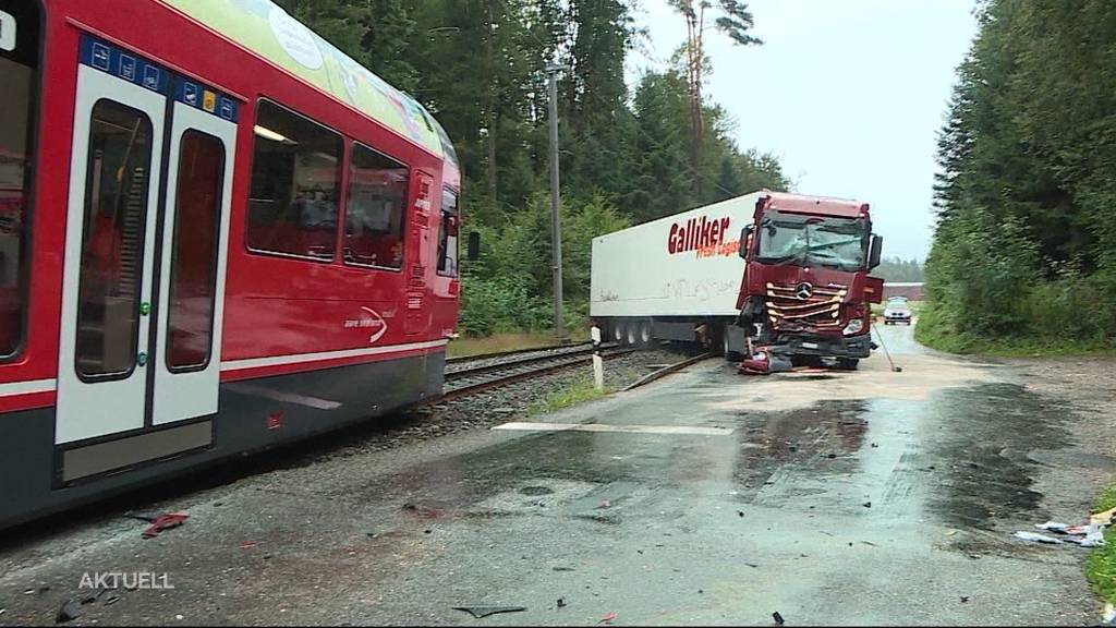 LKW kracht in "Bipperlisi“