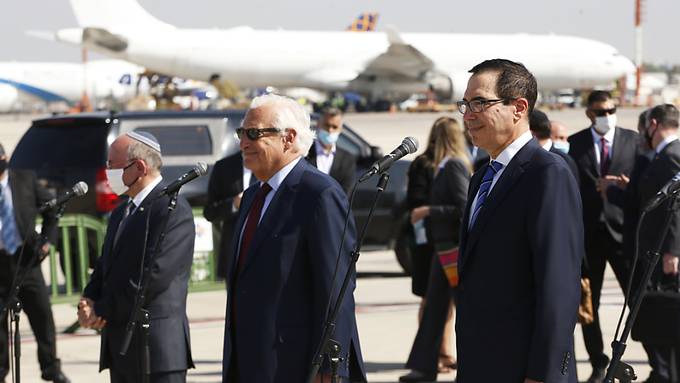 Israelische und US-Delegation fliegen gemeinsam nach Bahrain