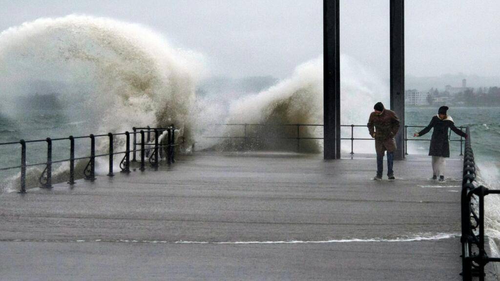 Die Anzahl Sturmwarnungen am Bodensee blieben auch 2025 über dem langjährigen Durchschnitt. (Archivbild)