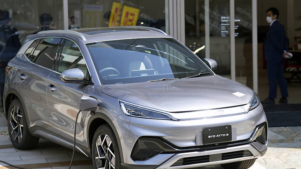 Chinesische E-Auto-Hersteller wie BYD profitieren laut EU von massiven Subventionen. (Archivbild)