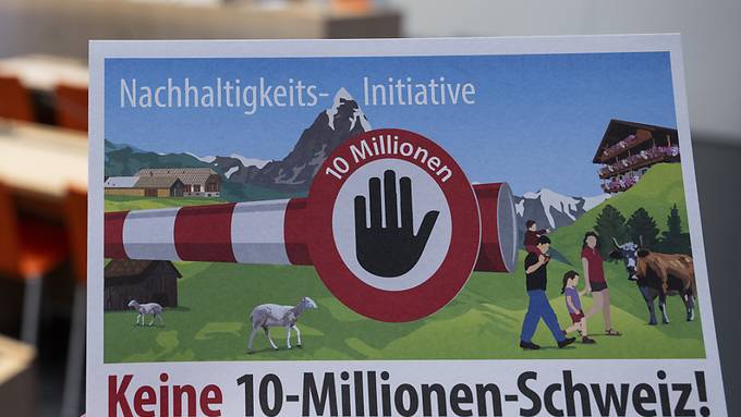 SVP vermeldet neuen Schub zur Initiative gegen die 10-Millionen-Schweiz