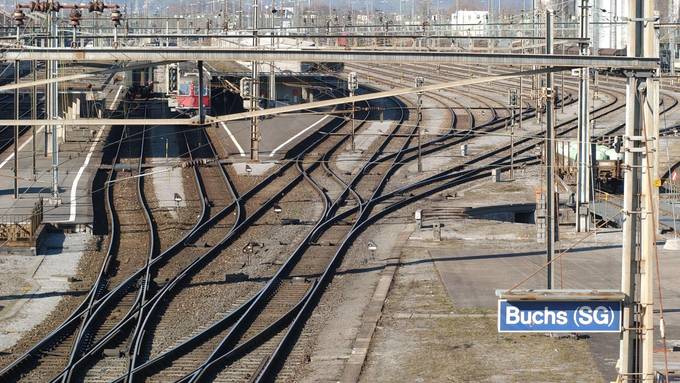 Züge zwischen Sevelen und Buchs fallen aus