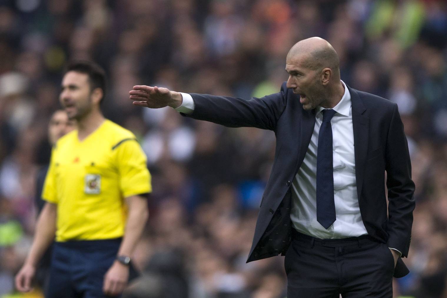 Auf Kurs: Zinedine Zidane. Getty Images