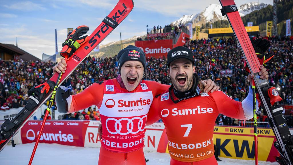 Extase in Adelboden: Odermatt triumphiert am Chuenisbärgli, Meillard wird Dritter