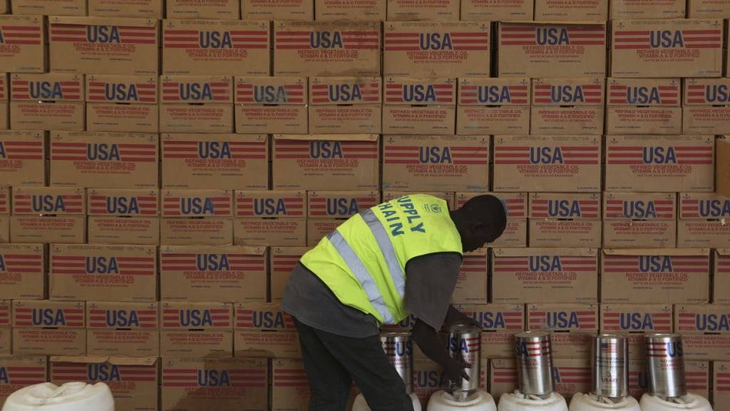 US-Präsident Donald Trump fror per Dekret die US-Auslandshilfen ein und strich anschliessend mehr als 80 Prozent der Programme der Entwicklungshilfebehörde USAID. (Archivbild)