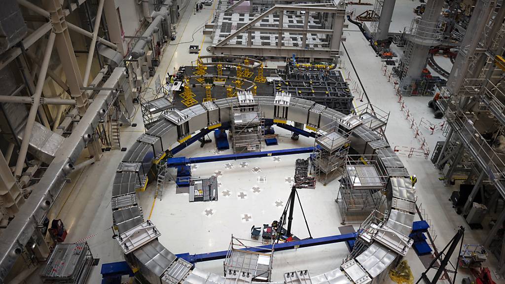 Derzeit wird in Südfrankreich der Testreaktor «Iter» gebaut, der die Versuchsanlage JET einst ablösen soll. (Archivbild)