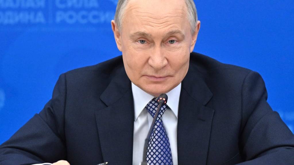 Der russische Präsident Wladimir Putin. Foto: Stanislav Krasilnikov/Pool Sputnik Kremlin/AP/dpa/Archivbild
