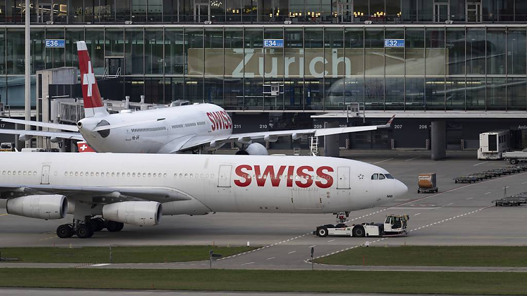 Flughafen Zürich mit 5 Prozent mehr Starts und Landungen im Juli