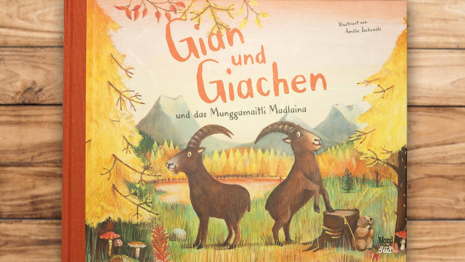 Neues Kinderbuch mit dem Bünder Steinbock-Duo Gian und Giachen 
