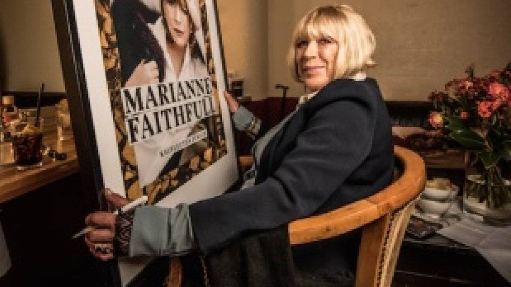 Marianne Faithfull war einer der Stargäste am Zermatt Unplugged Kaufleuten, das am Samstag erfolgreich zu ende ging. (Handout)