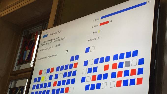 Ab jetzt wird auch in Zug per Knopfdruck abgestimmt