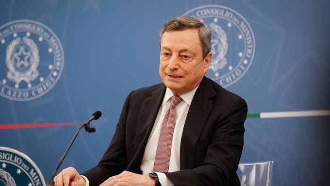 Ministerpräsident Draghi empfängt Europameister am Montag