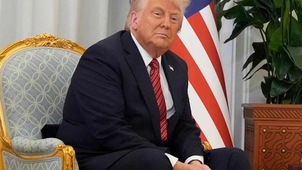 US-Präsident Donald Trump besucht den Nahen Osten. Foto: Alex Brandon/AP/dpa