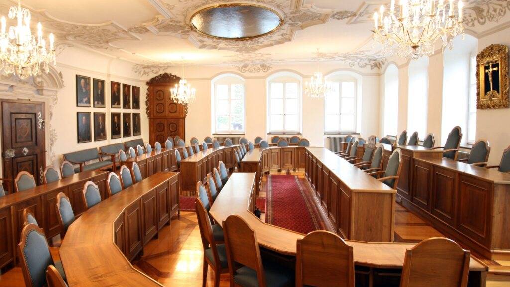 Im Kantonsratssaal beugten sich die Parlamentarierinnen und Parlamentarier zwei Tage über den Voranschlag 2026. (Archivaufnahme)