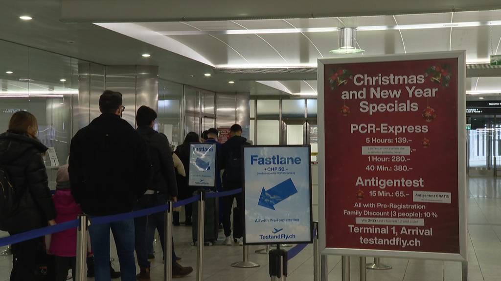 Nur halb so viele Fluggäste zu Weihnachten wie vor der Pandemie