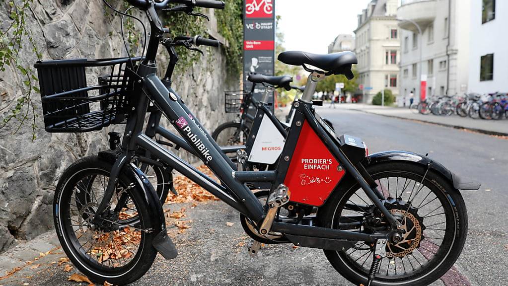 In Bern werden zurzeit Publibikes im Verleihsystem angeboten.