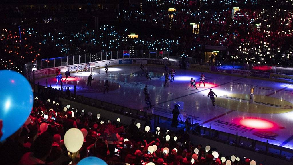 Das Zürcher Hallenstadion ist im kommenden November Schauplatz von zwei Ligaspielen der KHL