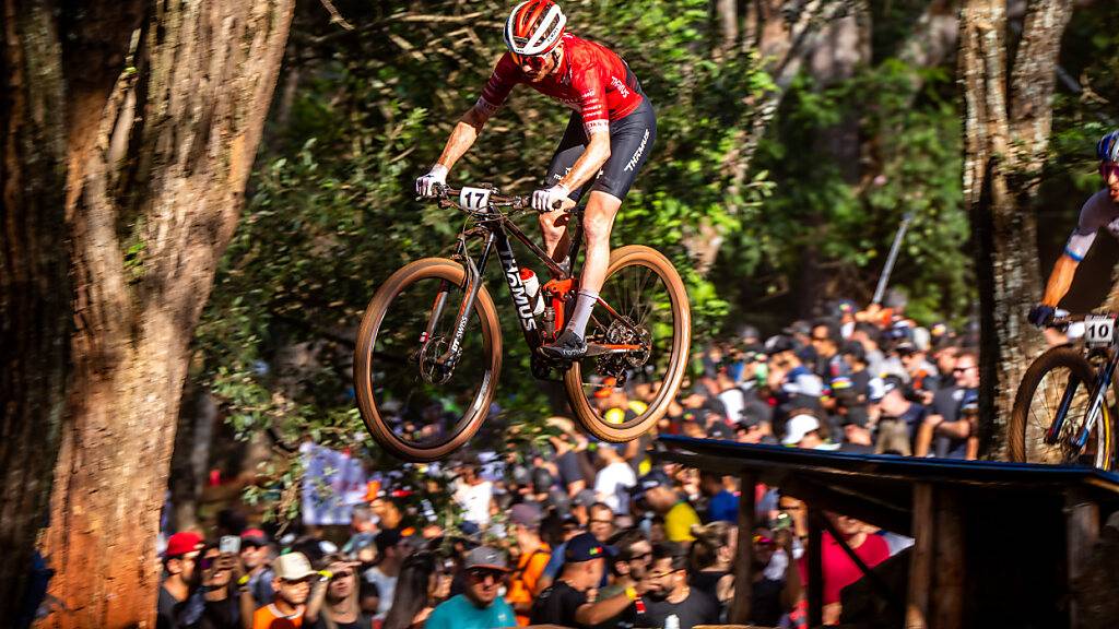 Endlich kann Mathias Flückiger hoffentlich wieder befreit biken