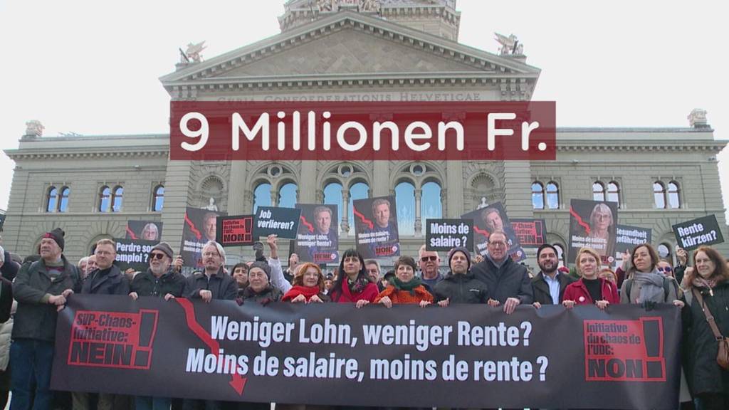 SP wirbt mit Trump gegen 10-Millionen-Initiative