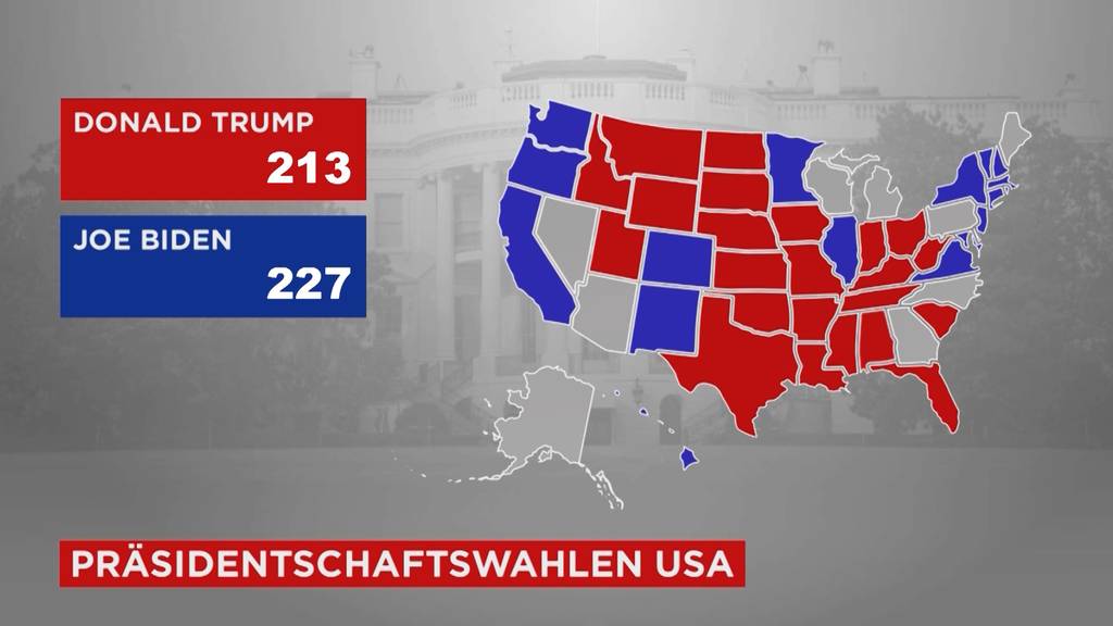 Präsidentschaftswahl in den USA: Trump holt mehr Stimmen als erwartet