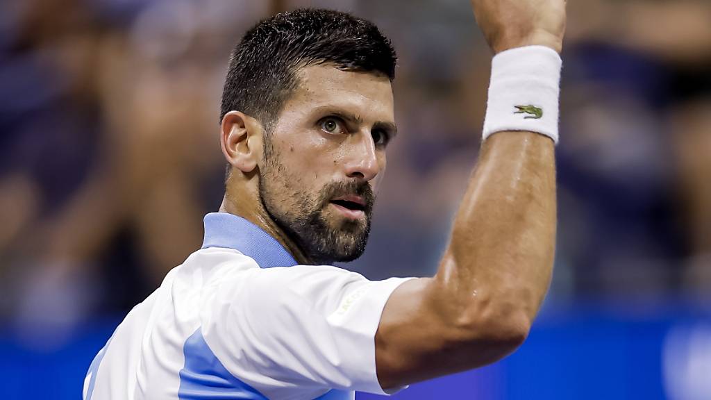 Am Schluss etwas gezittert, aber erneut im Final des US Open: Novak Djokovic