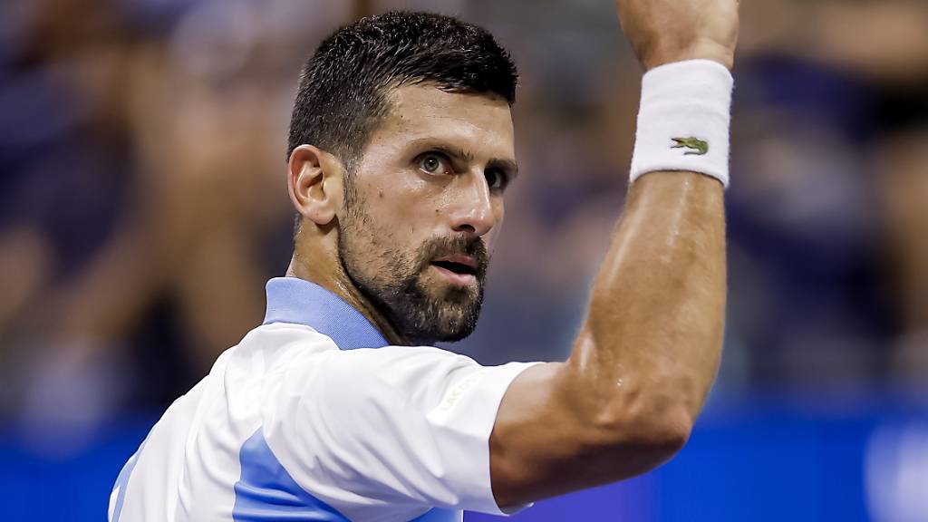Am Schluss etwas gezittert, aber erneut im Final des US Open: Novak Djokovic