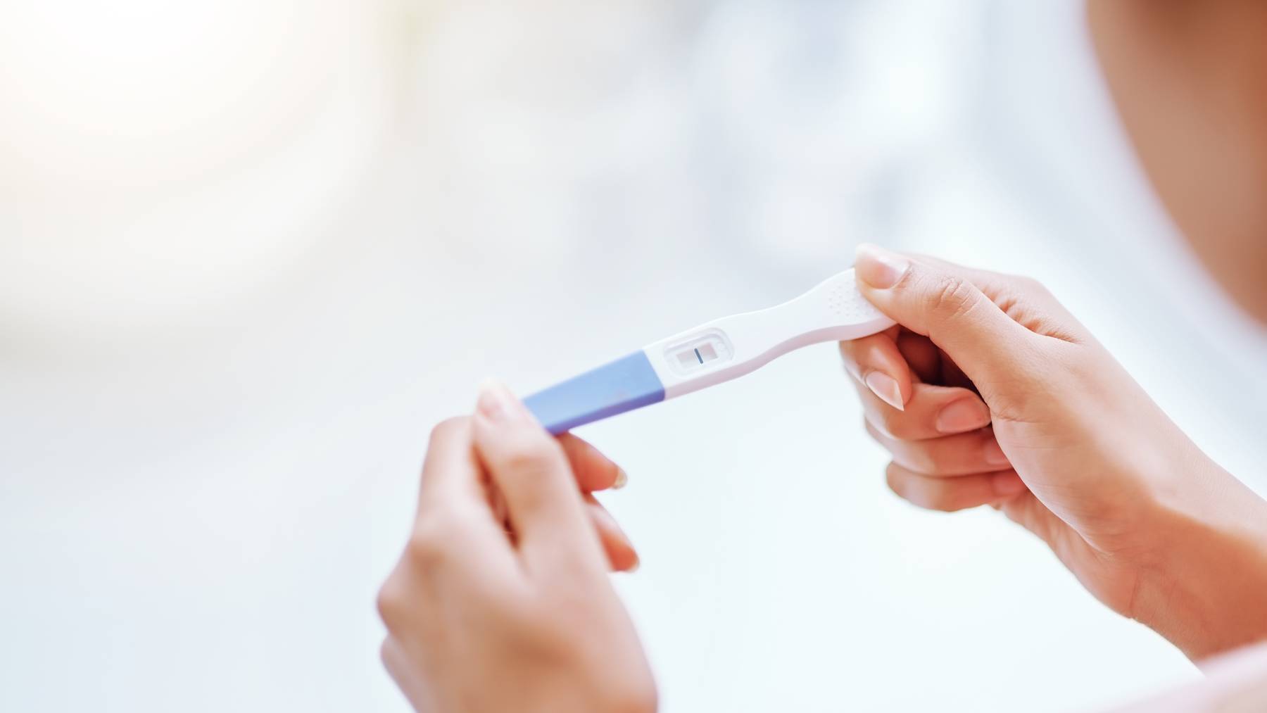 Negativer Schwangerschaftstest