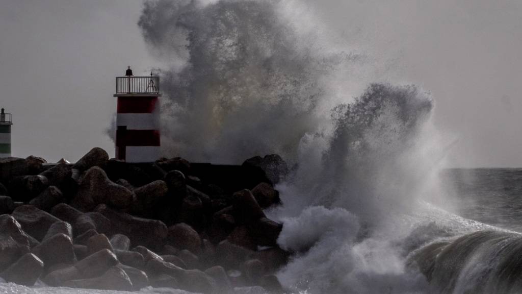 Ein Toter bei Sturm «Kristin» in Portugal