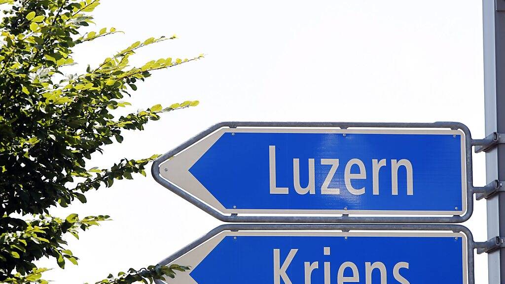 Die Luzerner Gemeinden wie etwa die beiden Städte Luzern und Kriens haben sich in den letzten Jahren finanziell unterschiedlich entwickelt. (Archivaufnahme)
