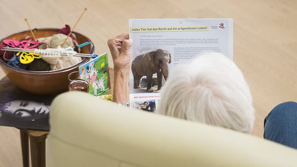 An der Veranstaltung Demenz Meet in Luzern können sich Betroffene und deren Angehörige zum Thema Demenz austauschen. (Symbolbild)