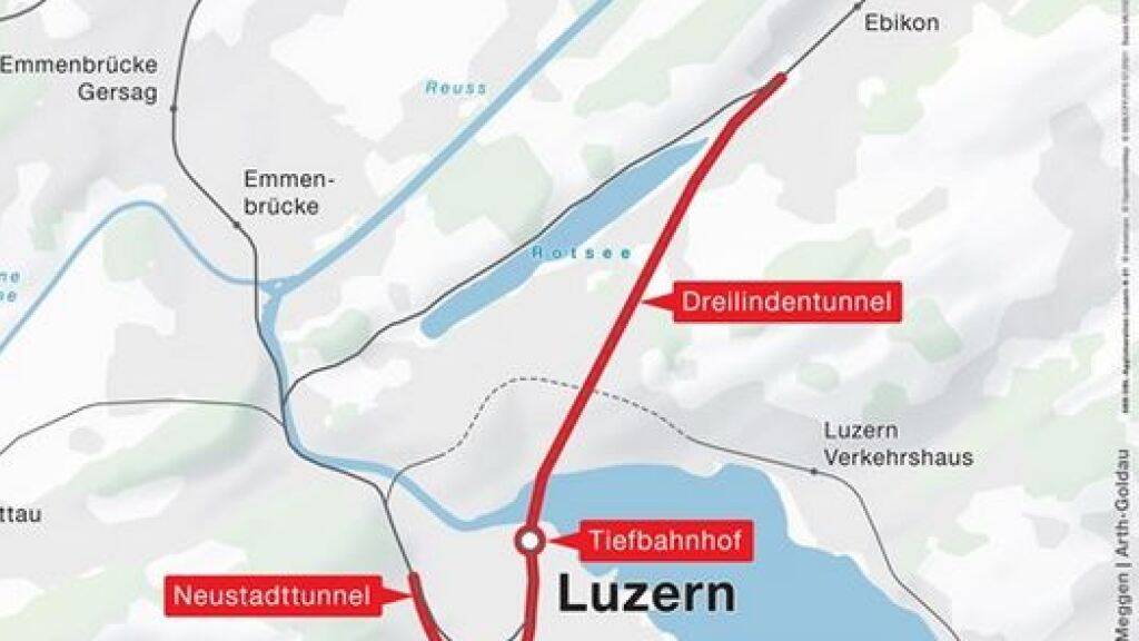 Durchgangsbahnhof Plan