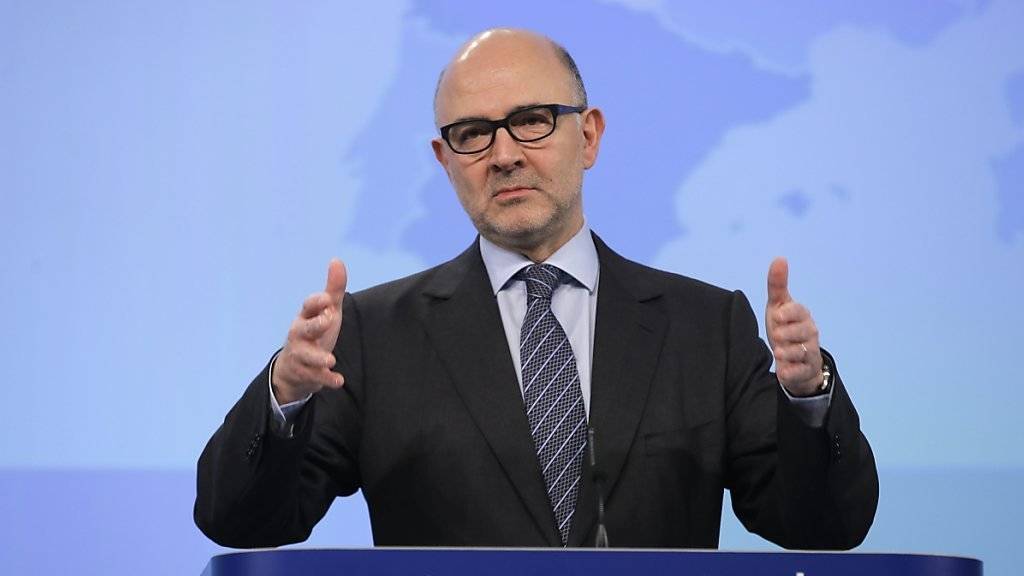 Laut dem EU-Wirtschaftskommissar Pierre Moscovici hat die EU keinen Plan, falls die Briten für einen Austritt aus der Europäischen Union stimmen. (Archivbild)