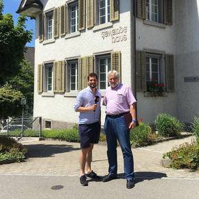 Der Hedinger Gemeindepräsident