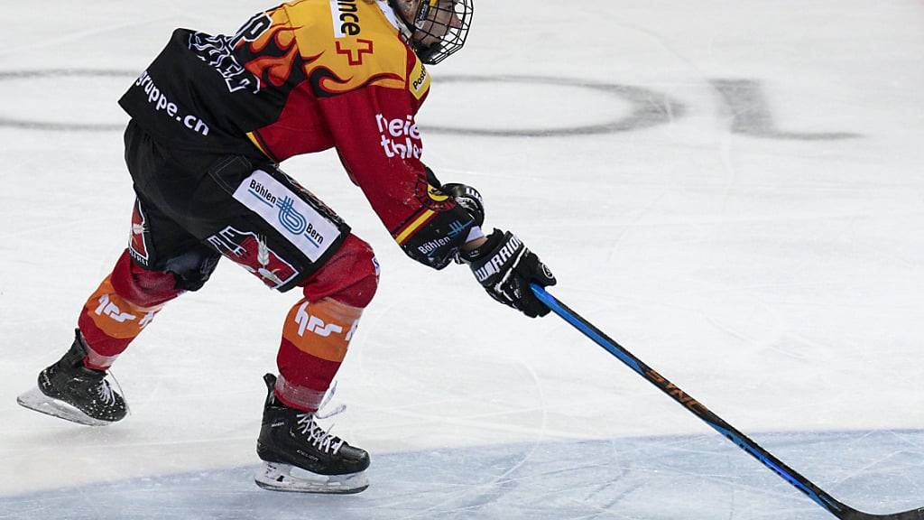 Stehen souverän im Playoff-Final der Women's League: Die Frauen des SC Bern mit der Topskorerin Estelle Duvin