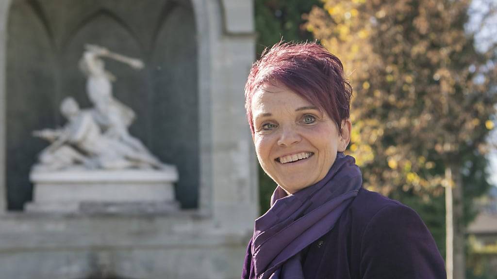 Die Nidwaldner Finanzdirektorin Michèle Blöchliger (SVP) hat für 2022 dem Landrat eine überraschend gute Rechnung vorgelegt. (Archivaufnahme)