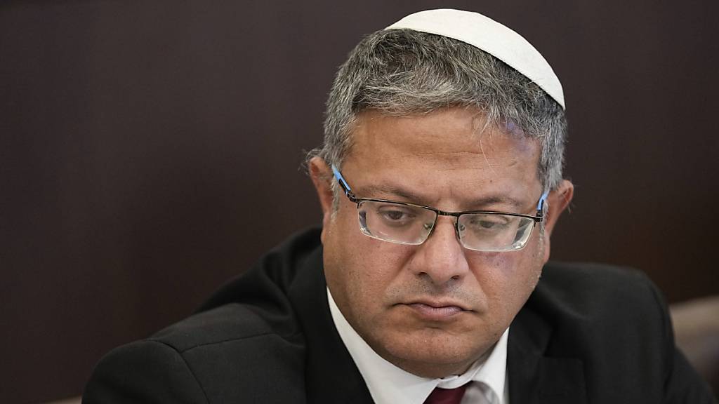 ARCHIV - Der israelische Polizeiminister Itamar Ben-Gvir. Foto: Ohad Zwigenberg/AP Pool/dpa